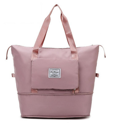 Geantă de călătorie Organizator de bagaje pliabil de mare capacitate Geantă de voiaj pentru femei, geantă portabilă de umăr, Organizator de călătorie