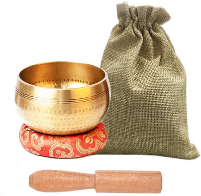 Nepálska tibetská budhistická misa, ručne vyrobená sada spievajúcich misiek, vankúš, kladivo, úložné vrecko na meditáciu, spievajúca misa na meditáciu, zvuková misa