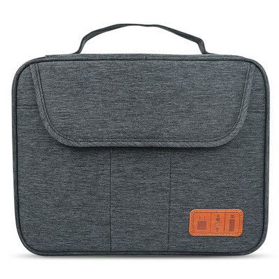 Kabelių laikymo krepšys Elektroniniai priedai Dviejų sluoksnių kelionių vandeniui atsparus laido laikymo krepšys, skirtas iPad Kindle standžiųjų diskų įkrovikliams