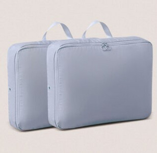 2 bucăți cuburi de comprimare pentru ambalare bagaje organizator de valiză de capacitate mare pliabil pentru haine de călătorie geanta puffer jachetă depozitare dulap