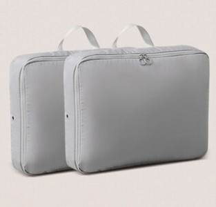 2 bucăți cuburi de comprimare pentru ambalare bagaje organizator de valiză de capacitate mare pliabil pentru haine de călătorie geanta puffer jachetă depozitare dulap