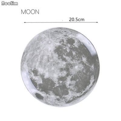 Sienai pakabinama dekoratyvinė lėkštė Šiaurės šalių Šiuolaikiniai Kūrybiniai kosminiai papuošalai Astronautas Keraminė Planeta Namų sienų dekoravimas Amatai