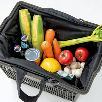 Японска пазарска чанта Пазарски чанти за хранителни стоки Сгъваема чанта Екологични чанти за многократна употреба с комплект изолационни капаци за чайник