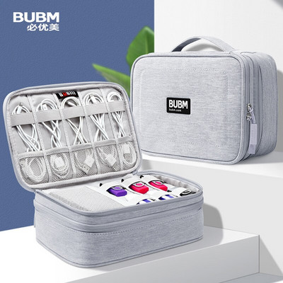 BUBM Travel Digital Organizer Θήκη Καλώδιο Ψηφιακές τσάντες αποθήκευσης USB Gadgets Καλώδια Τσάντα φόρτισης Θήκη Αξεσουάρ Στοιχείο