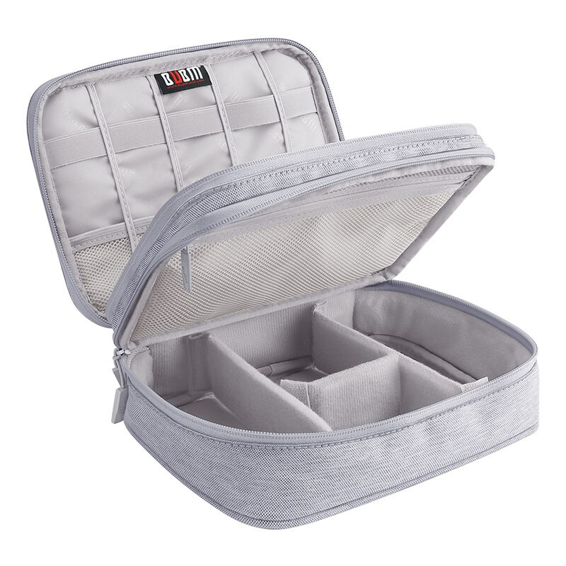 BUBM Cestovný digitálny organizér, puzdro, kábel, digitálne úložné tašky, USB gadgety, káble, nabíjačka, taška, puzdro, príslušenstvo