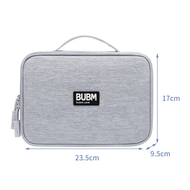 BUBM Cestovný digitálny organizér, puzdro, kábel, digitálne úložné tašky, USB gadgety, káble, nabíjačka, taška, puzdro, príslušenstvo