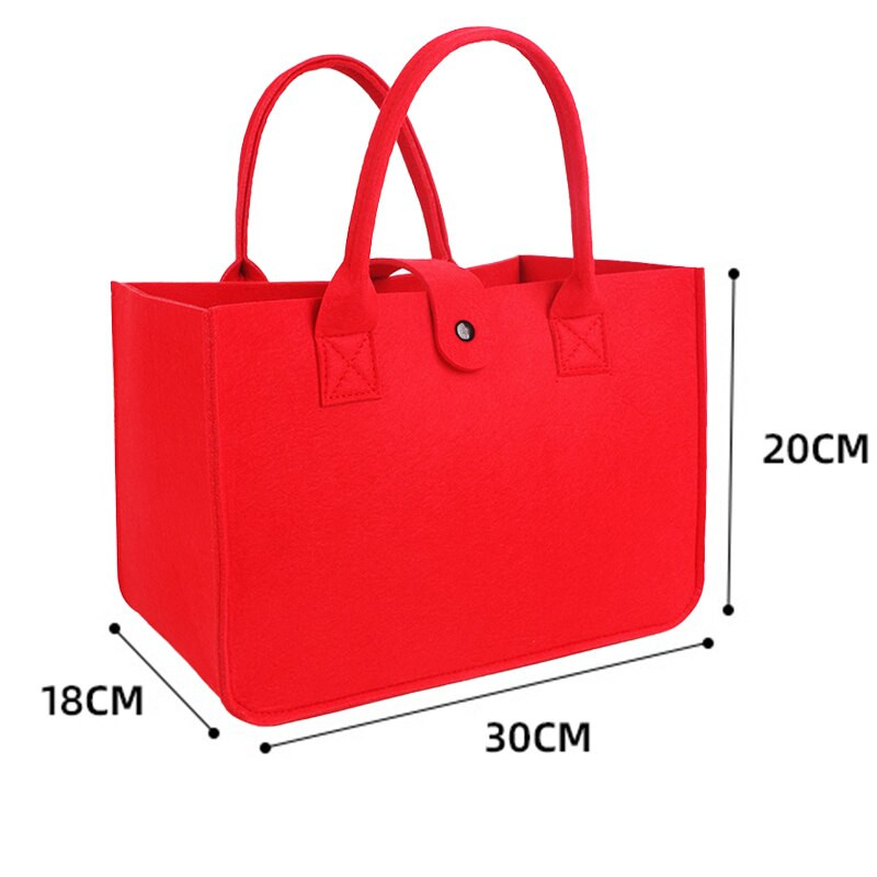 Nákupná plstená taška Organizér Vložiť Taška Opakovane Cestovný Organizér Kabelka Dámska Make-up Kozmetická Taška Dámska Tote Ovocné Tote Tašky