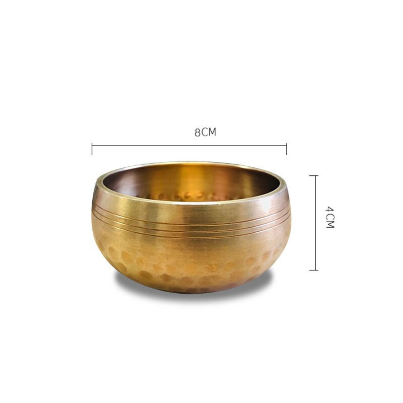 Nepálska tibetská budhistická misa, ručne vyrobená spievajúca misa, sada vankúšov, kladivká, meditačné spievajúce misy, mosadzné zvonkohry, remeselné výrobky