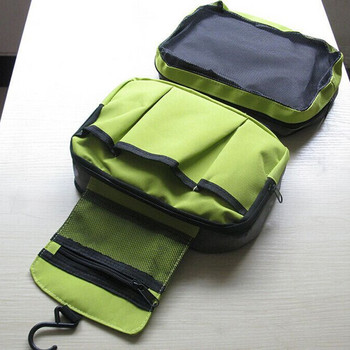 Висяща чанта за съхранение на пътуване Органайзер Преносим грим Козметична торбичка за тоалетни принадлежности Ежедневен калъф за къмпинг Аксесоари Организация на дома