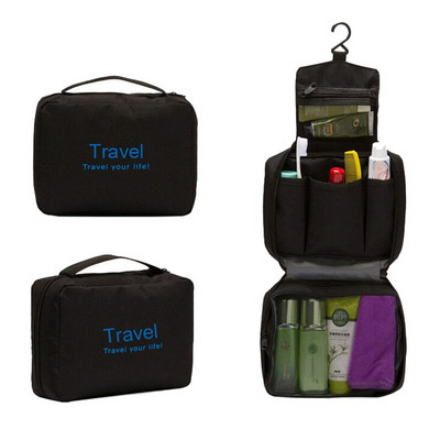 Organizator de geanți de depozitare pentru călătorie agățat, portabil, pentru machiaj, cosmetice, husă pentru articole de toaletă, ocazional, pentru camping, accesorii, organizare acasă