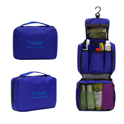 Organizator de geanți de depozitare pentru călătorie agățat, portabil, pentru machiaj, cosmetice, husă pentru articole de toaletă, ocazional, pentru camping, accesorii, organizare acasă