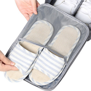 Преносима чанта за съхранение на обувки за пътуване Бельо Органайзер за дрехи Многофункционални водоустойчиви джобни аксесоари