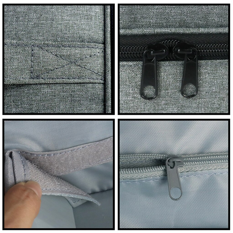 Torbica za lak za nokte Manicure Beauty Podijeljena torbica za pohranu Ručni Organizator za profesionalne spremnike za šminku