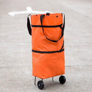 Sklopiva torba za kolica za kupnju s kotačićima Torba za trgovinu za višekratnu upotrebu Organizator za hranu Torba za povrće Ručna torba za žene Putna torba