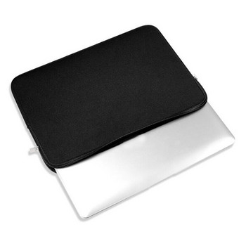 Θήκη φορητού υπολογιστή με φερμουάρ και κάλυμμα Tablet Sleeve Bag Upgrade Suede αδιάβροχο πολυεστερικό κάλυμμα κατακόρυφης προστασίας 14 ιντσών