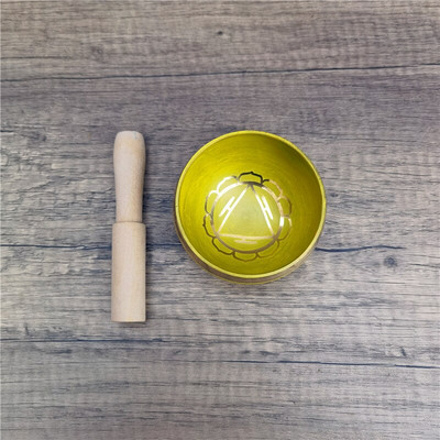 Nepal bol cântând tibetan lucrat manual castron budist cu sunet set boluri cântând 7 boluri meditație yoga castron cântând sonerie pentru cules de urechi