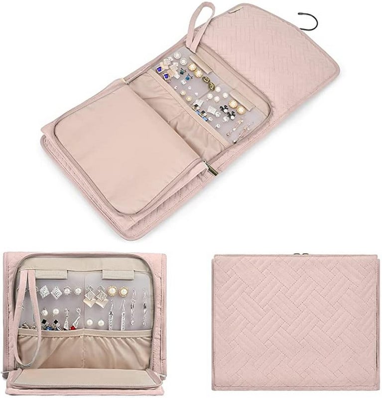 Sklopivi putni organizator nakita Dodaci za vješanje Torbica za pohranu ukrasa Velike ogrlice Torba za izlaganje nakita
