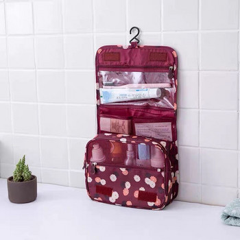 Преносима чанта за съхранение на тоалетни принадлежности Органайзери за грим Баня Козметика за измиване Пътуване Къмпинг Организация за домашно съхранение Аксесоари