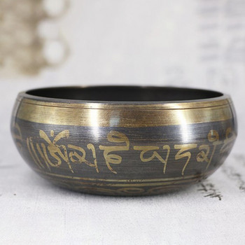 Uddha Chanting Bowl Θιβετιανό Νεπάλ Βουδιστικό Μπολ Τραγουδιού Ήχος Θεραπευτικό Διαλογισμός Στολίδια Θεραπεία Χειροτεχνίες γιόγκα