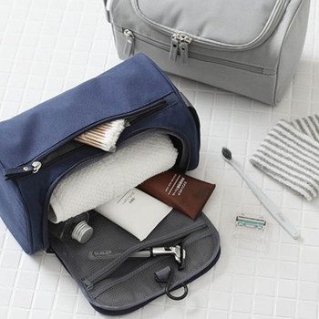 Консумативи за мъже 1 БР. Пътна чанта за съхранение с голям капацитет за пране Водоустойчиви преносими козметични чанти