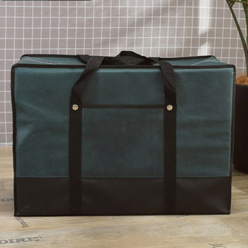 Чанта за съхранение от удебелен нетъкан текстил за играчки за пътуване Дрехи Завивки Органайзер Пакет за багаж Качествени довършителни чанти SML XL