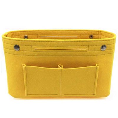 Obag Вътрешна чанта от филц Дамска модна дамска чанта с множество джобове Органайзер за съхранение на козметика Чанти Чанти за багаж Аксесоари