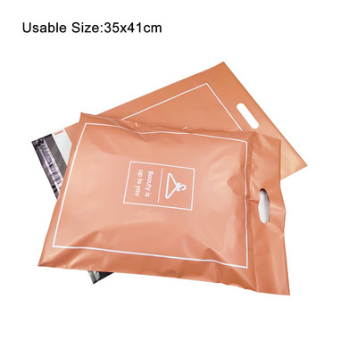 10 бр. 100% нов материал Thank You Tote Express Courier Самозапечатваща се торбичка Преносим пластмасов полиетиленов плик Обувки Подаръчна пощенска чанта