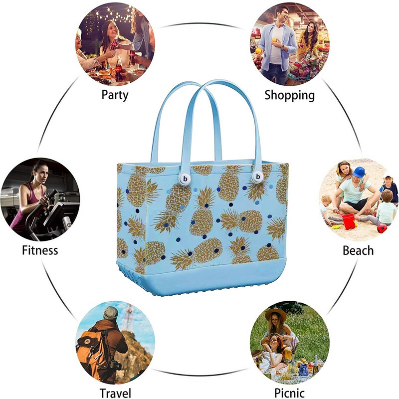 Velike gumene torbe za plažu, vodootporne, otporne na pijesak, vanjske EVA prijenosne putne torbe, torbe za plažu, torbe za sportove na plaži Tržište