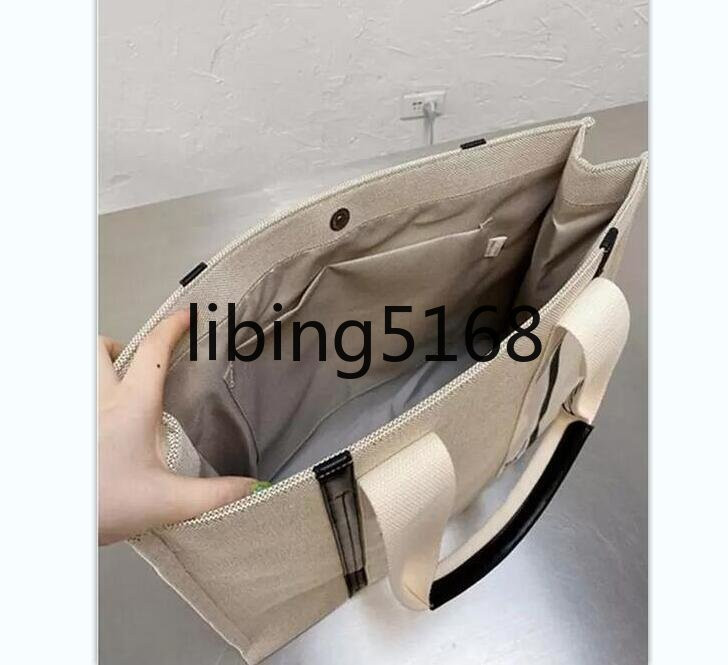 B66 Ležerne platnene torbe sa slovima za žene Dizajnerske ručne torbe Velika velika torba na rame preko ramena Lady Big Shopper torba Ipad torbice