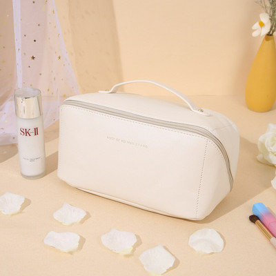 Veľkokapacitná cestovná kozmetická taška, vysoko kvalitná kozmetická taška pre ženy, nová módna make-up taška vo vnútri z PVC, vodotesná, Neceser Mujer