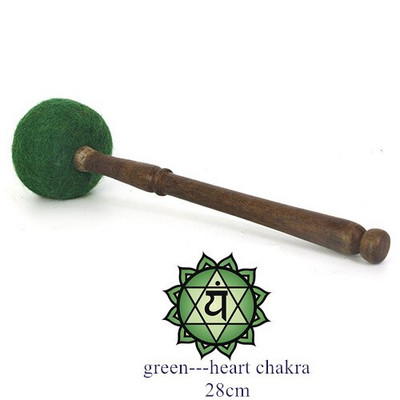 Ciocan tibetan cu bol cântător, terapie profesională cu sunet, accesorii pentru bol pentru vindecare, cu șapte chakre, ciocan din cupru, lucrat manual