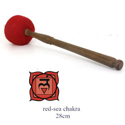 Ciocan tibetan cu bol cântător, terapie profesională cu sunet, accesorii pentru bol pentru vindecare, cu șapte chakre, ciocan din cupru, lucrat manual