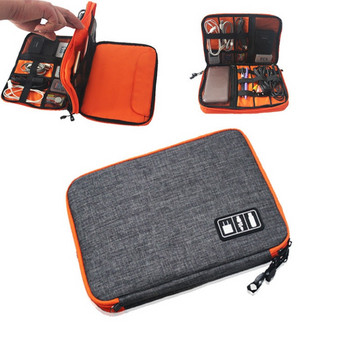 Водоустойчива чанта за съхранение на Ipad Органайзер USB кабел Кабел за слушалки Писалка Power Bank Комплект чанта за съхранение Калъф за цифрови джаджи