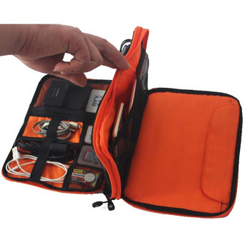 Водоустойчива чанта за съхранение на Ipad Органайзер USB кабел Кабел за слушалки Писалка Power Bank Комплект чанта за съхранение Калъф за цифрови джаджи