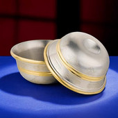Čistá medená miska na pitie, tantrická priaznivá tibetská pocta, 100 ml pohár svätenej vody, bronzová budhistická misa, darček pre domácnosť, dekorácia