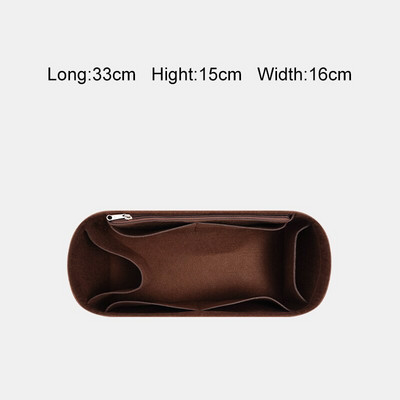 Stornge Organizer Insert For Fendy Sunshine Tote, Felt Makeup Linner Purse φερμουάρ, Inner Shaper Fit Luxury τσάντες για γυναίκες