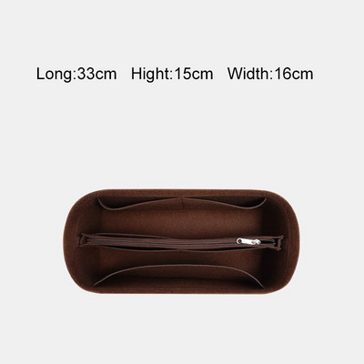 Stornge Organizer Insert For Fendy Sunshine Tote, Felt Makeup Linner Purse φερμουάρ, Inner Shaper Fit Luxury τσάντες για γυναίκες
