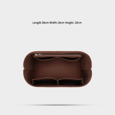 Stornge Organizer Insert For Fendy Sunshine Tote, Felt Makeup Linner Purse φερμουάρ, Inner Shaper Fit Luxury τσάντες για γυναίκες