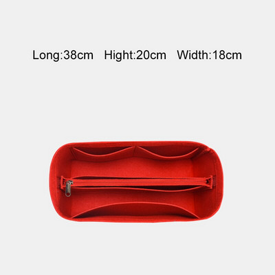 Stornge Organizer Insert For Fendy Sunshine Tote, Felt Makeup Linner Purse φερμουάρ, Inner Shaper Fit Luxury τσάντες για γυναίκες