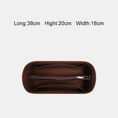 Stornge Organizer Insert For Fendy Sunshine Tote, Felt Makeup Linner Purse φερμουάρ, Inner Shaper Fit Luxury τσάντες για γυναίκες