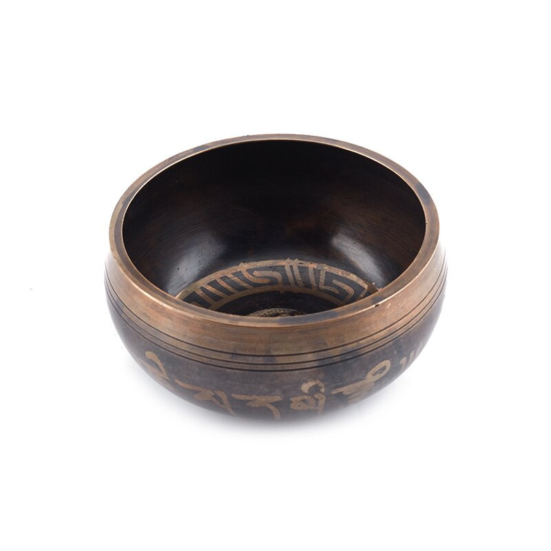 8,5 cm Nepalo rankų darbo Budos garso dubuo garso terapijos jogos meditacijos dainavimo dubuo