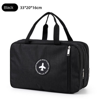 Geantă cosmetică agățată pentru bărbați, rezistentă la apă, organizator de călătorie, geantă de machiaj pentru femei, necesitățile necesare pentru machiaj, geantă de toaletă pentru spălare umedă și uscată