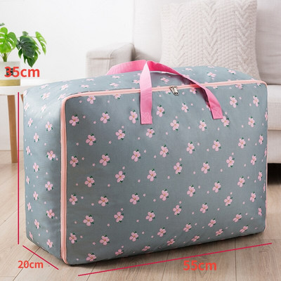 Geantă de depozitare pilota pentru acasă Organizator de îmbrăcăminte din pânză Oxford Genți portabile de depozitare a bagajelor rezistente la praf, geantă organizatoare impermeabilă