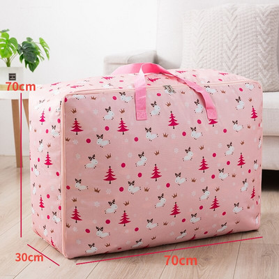 Geantă de depozitare pilota pentru acasă Organizator de îmbrăcăminte din pânză Oxford Genți portabile de depozitare a bagajelor rezistente la praf, geantă organizatoare impermeabilă