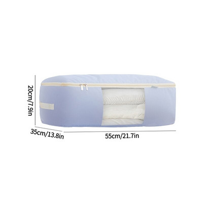 Geantă de depozitare pilota pentru acasă Organizator de îmbrăcăminte din pânză Oxford Genți portabile de depozitare a bagajelor rezistente la praf, geantă organizatoare impermeabilă