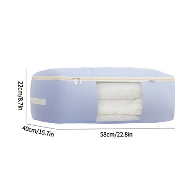 Geantă de depozitare pilota pentru acasă Organizator de îmbrăcăminte din pânză Oxford Genți portabile de depozitare a bagajelor rezistente la praf, geantă organizatoare impermeabilă