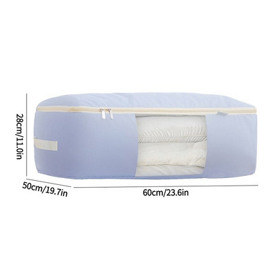 Geantă de depozitare pilota pentru acasă Organizator de îmbrăcăminte din pânză Oxford Genți portabile de depozitare a bagajelor rezistente la praf, geantă organizatoare impermeabilă
