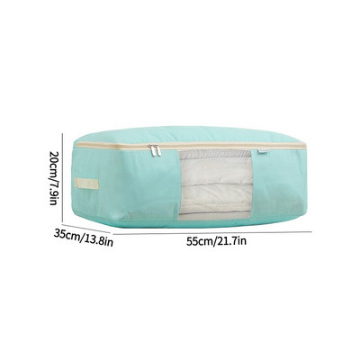 Geantă de depozitare pilota pentru acasă Organizator de îmbrăcăminte din pânză Oxford Genți portabile de depozitare a bagajelor rezistente la praf, geantă organizatoare impermeabilă