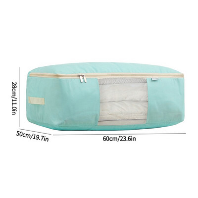 Geantă de depozitare pilota pentru acasă Organizator de îmbrăcăminte din pânză Oxford Genți portabile de depozitare a bagajelor rezistente la praf, geantă organizatoare impermeabilă