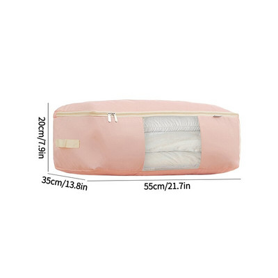 Geantă de depozitare pilota pentru acasă Organizator de îmbrăcăminte din pânză Oxford Genți portabile de depozitare a bagajelor rezistente la praf, geantă organizatoare impermeabilă